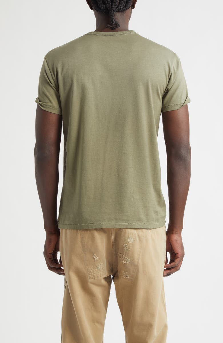 Double RL Garment Dye Pocket T-Shirt, Alternate, color, Valley Moss