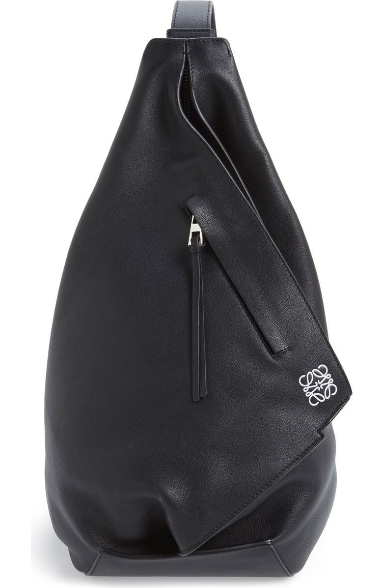 Loewe 'Small Anton' Calfskin Leather Sling Bag, Main, color,