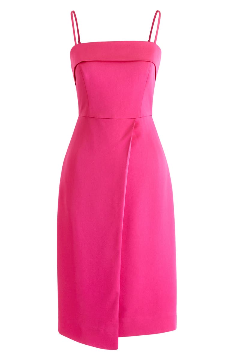 J.Crew Spaghetti Strap Foldover Dress, Main, color, 