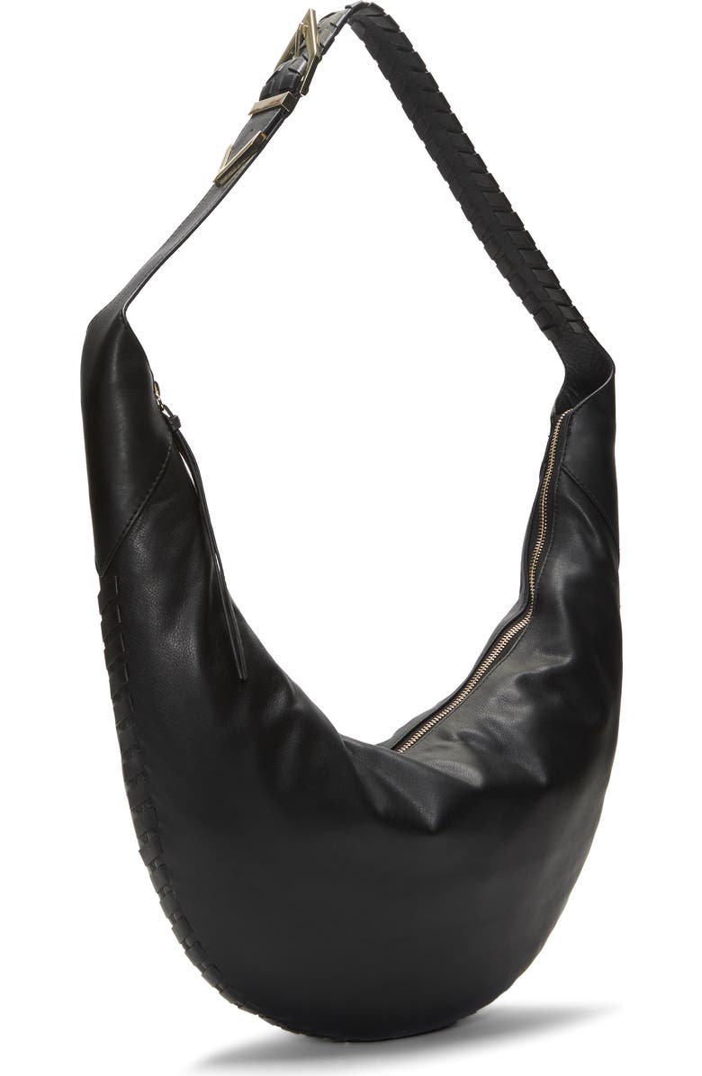 Vince Camuto Clarq Leather Shoulder Bag, Alternate, color,