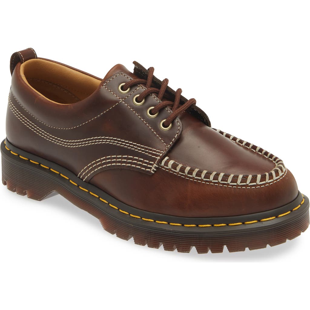 Dr. Martens Lowell Water Resistant Derby in Butterscotch Orleans