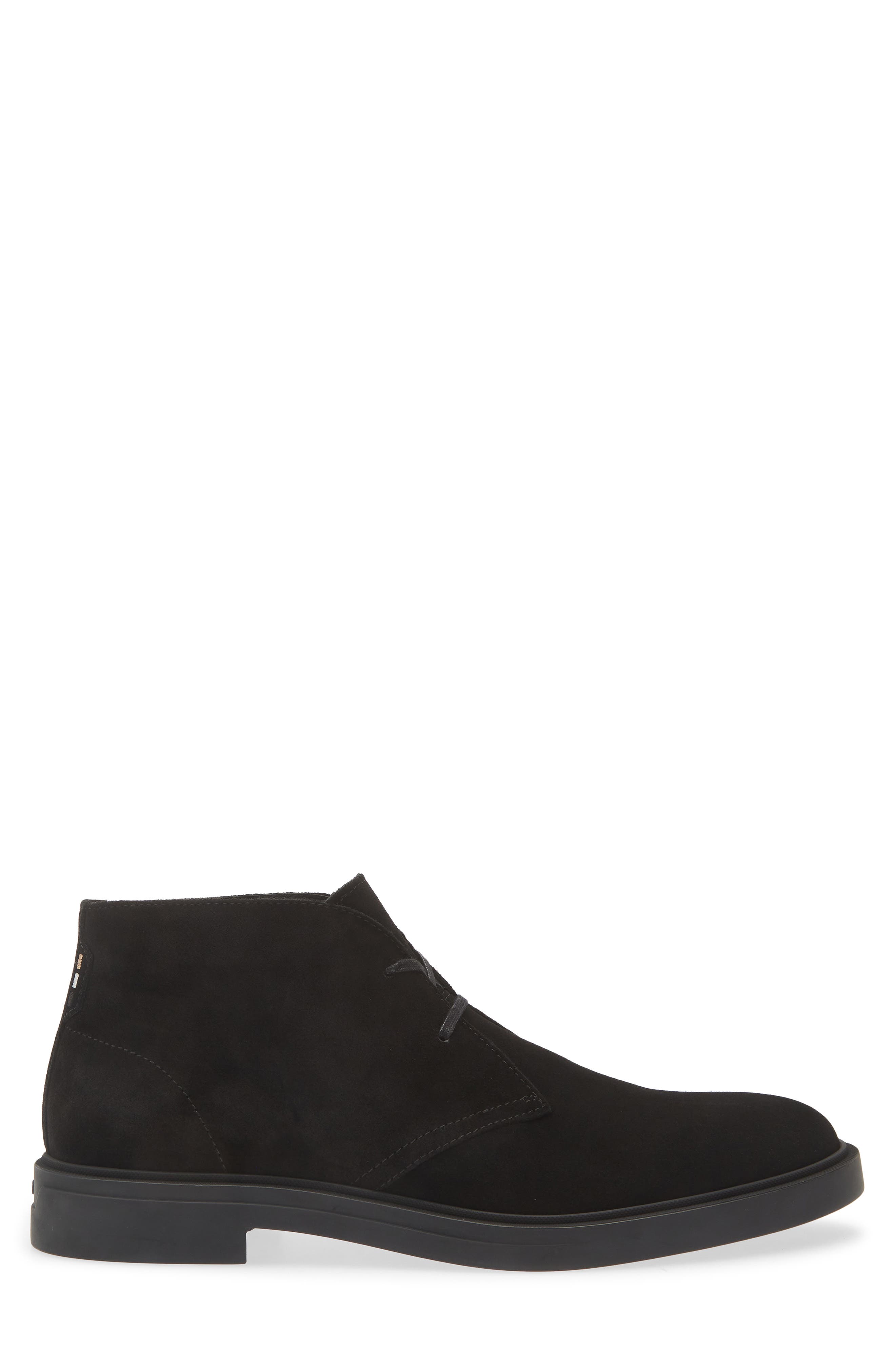 Leather Chukka Boot, Alternate, color, BLACK