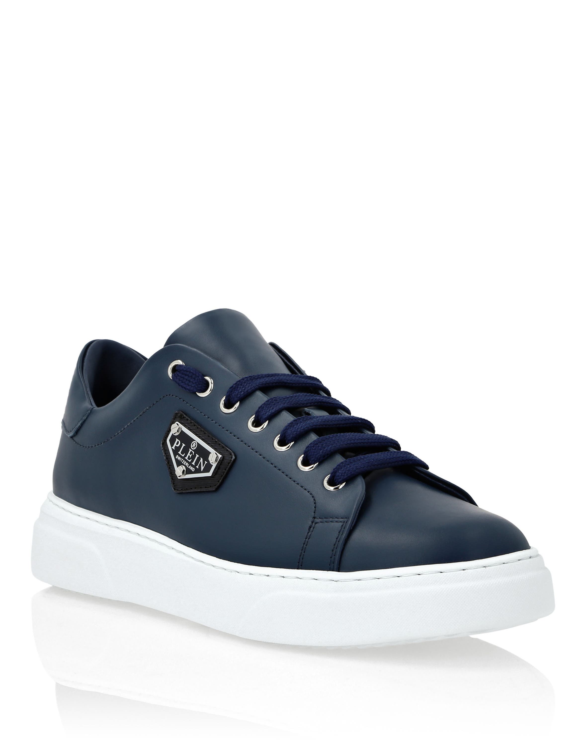 Lo-Top Sneakers Iconic Plein Unisex, Main, color, darkblue