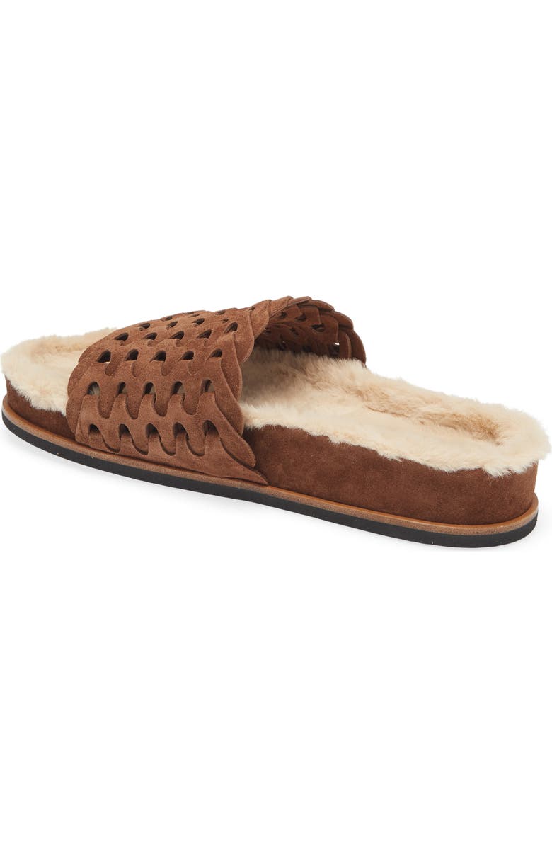 rag & bone Bailey Faux Shearling Lined Slipper, Alternate, color,