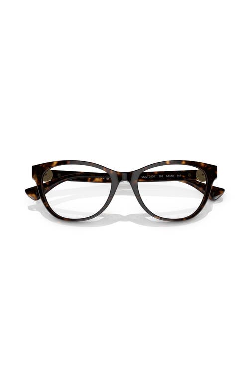 Versace 55mm Cat Eye Optical Glasses In Multi