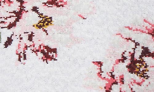 Oscar De La Renta Peony Bouclé Jacquard Fit & Flare Dress In Multi