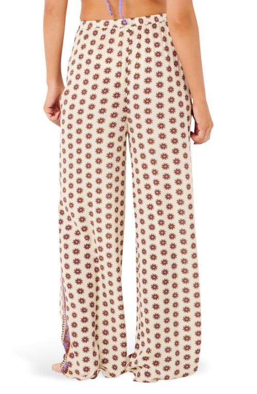 Rip Curl Cala Nights Beach Pants In Ivory