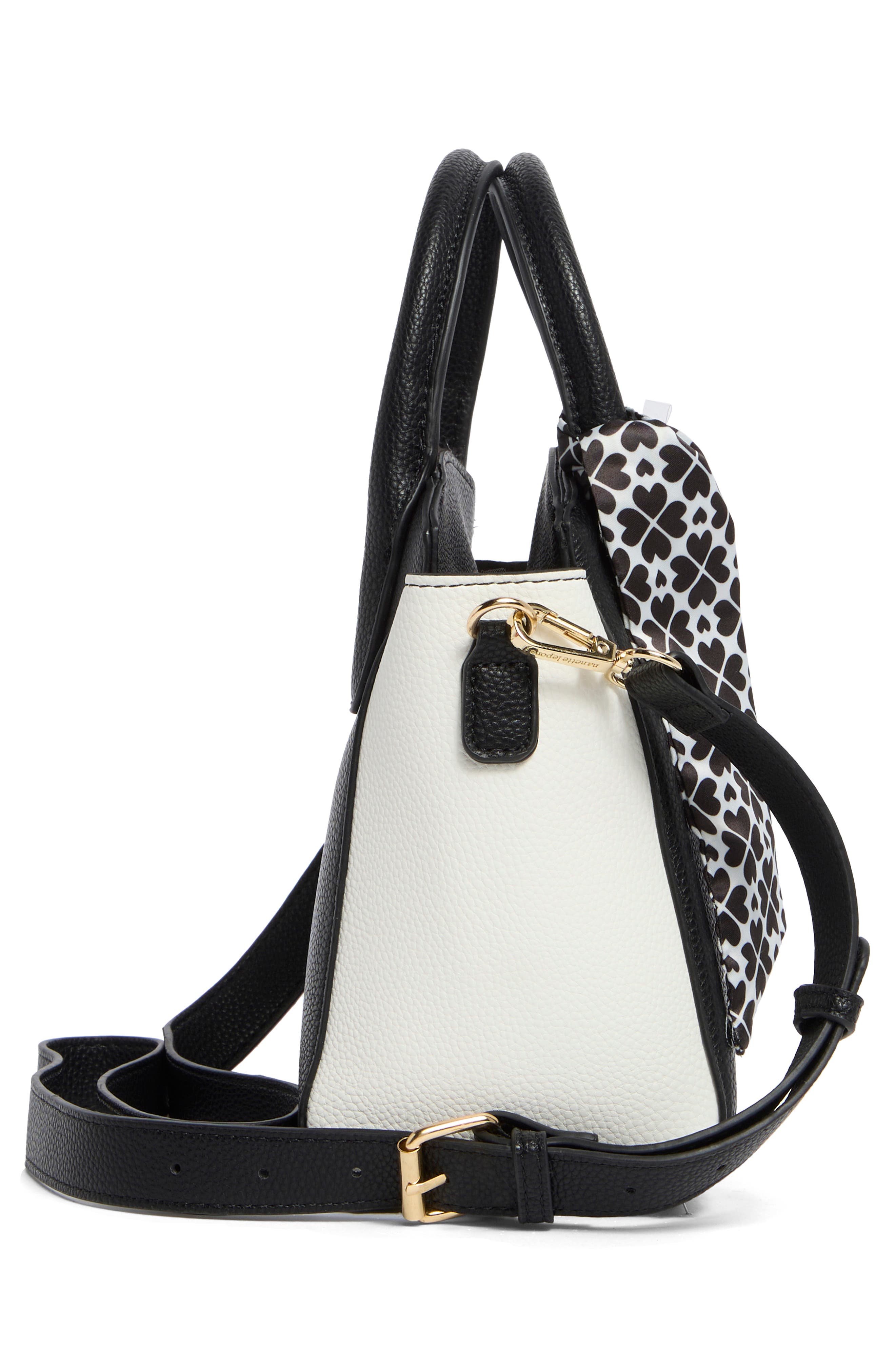Nanette Lepore Colorblock Scarf Satchel Bag, Alternate, color, 