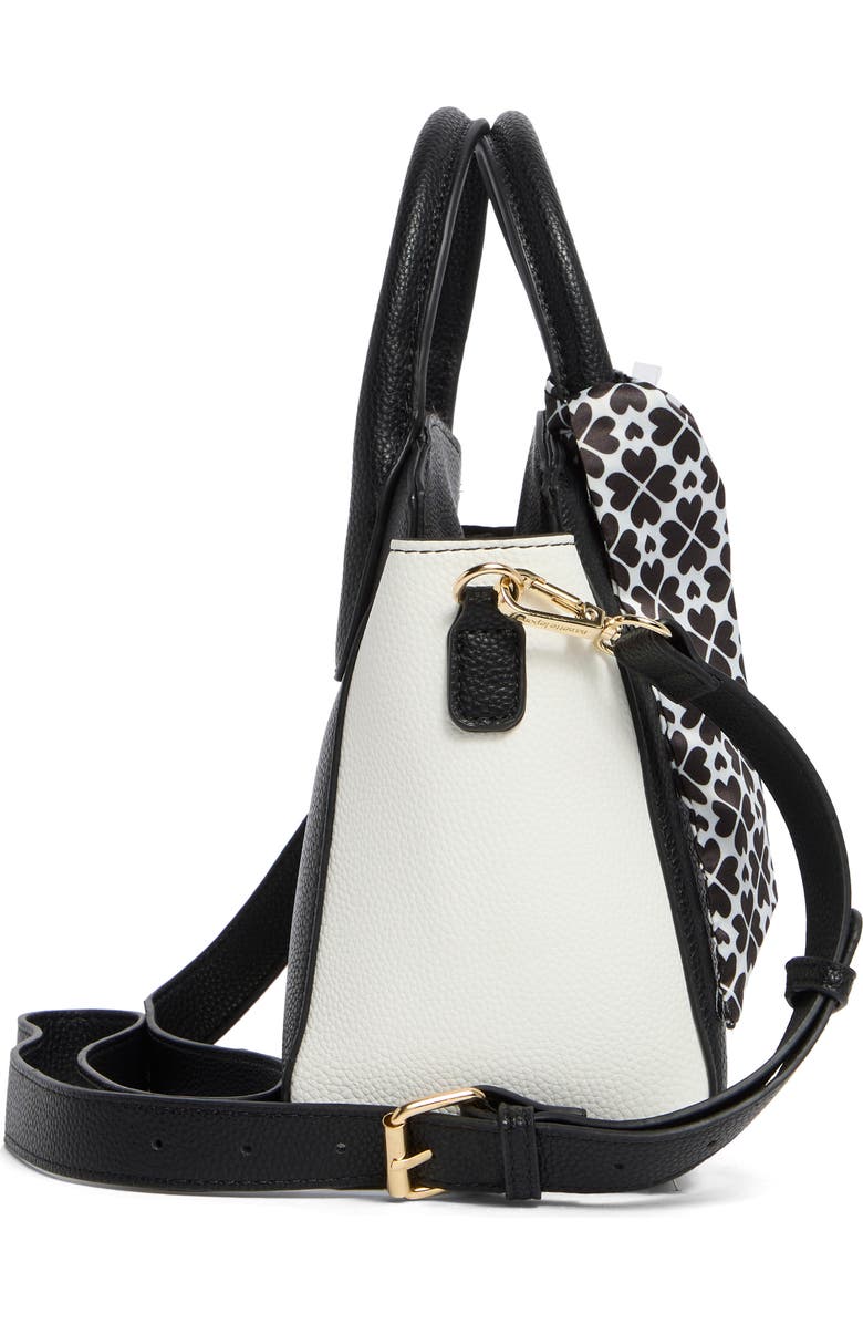 Nanette Lepore Colorblock Scarf Satchel Bag, Alternate, color,