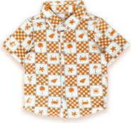 Miki Miette Jerry Short Sleeve Buttondown