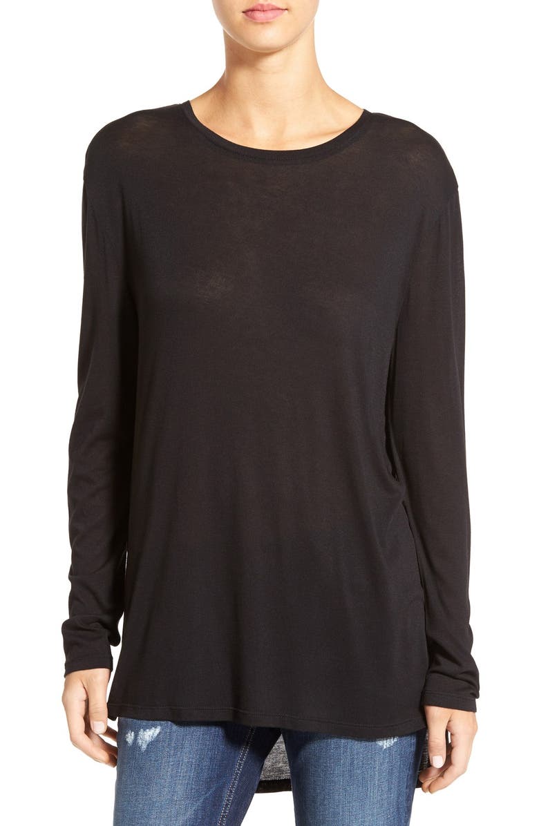 BP. Long Sleeve Tunic Tee, Main, color, 