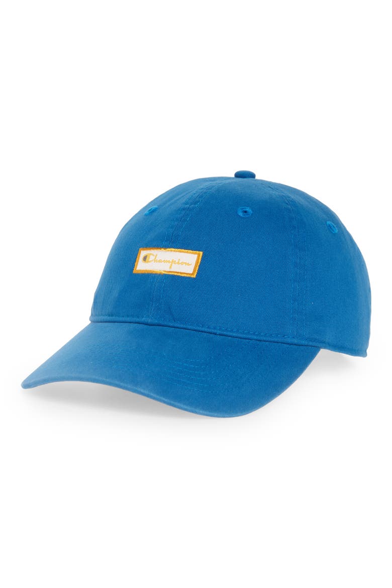 Garment Washed Dad Baseball Cap, Main, color, LIVING IN BLUE