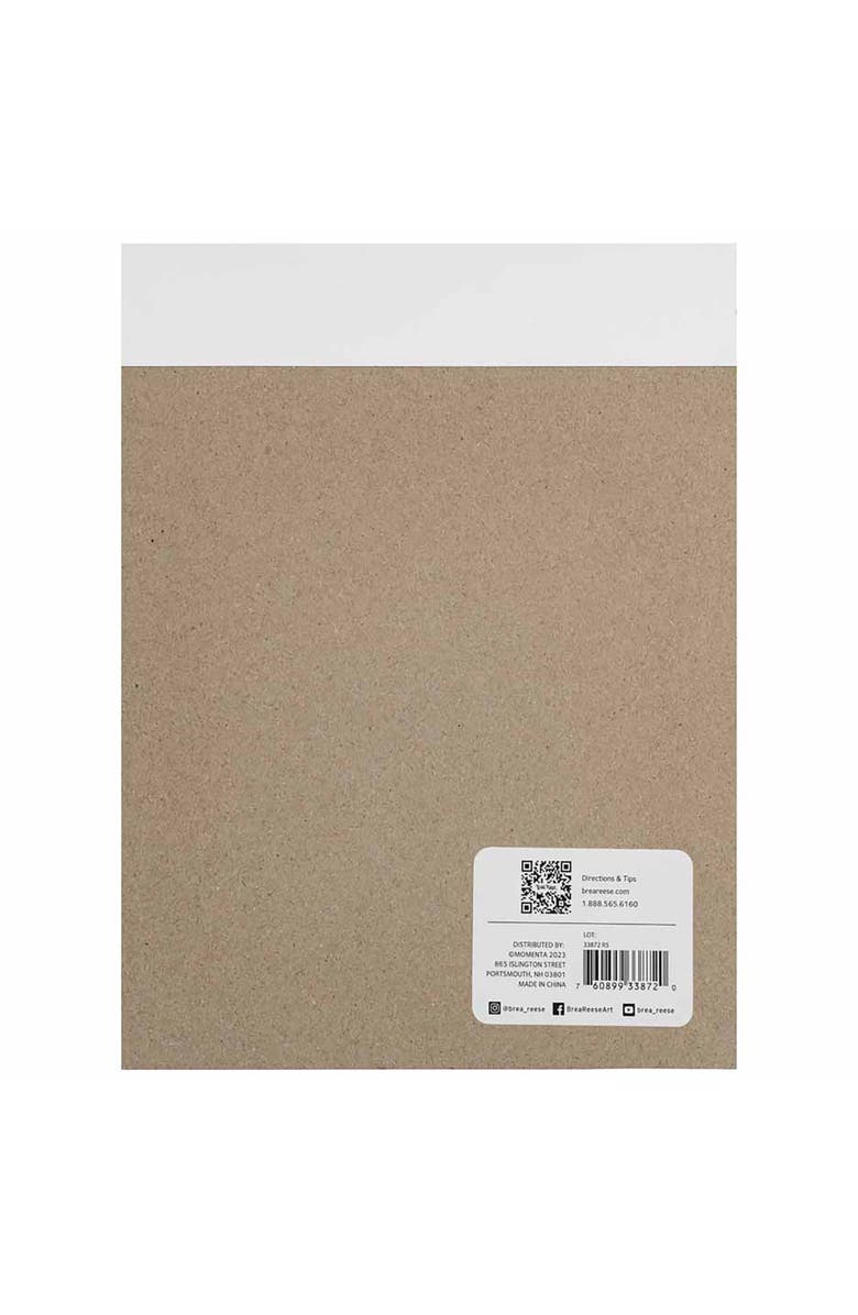 Brea Reese Mixed Media Paper Pad 60 Sheets, Alternate, color, Multicolored