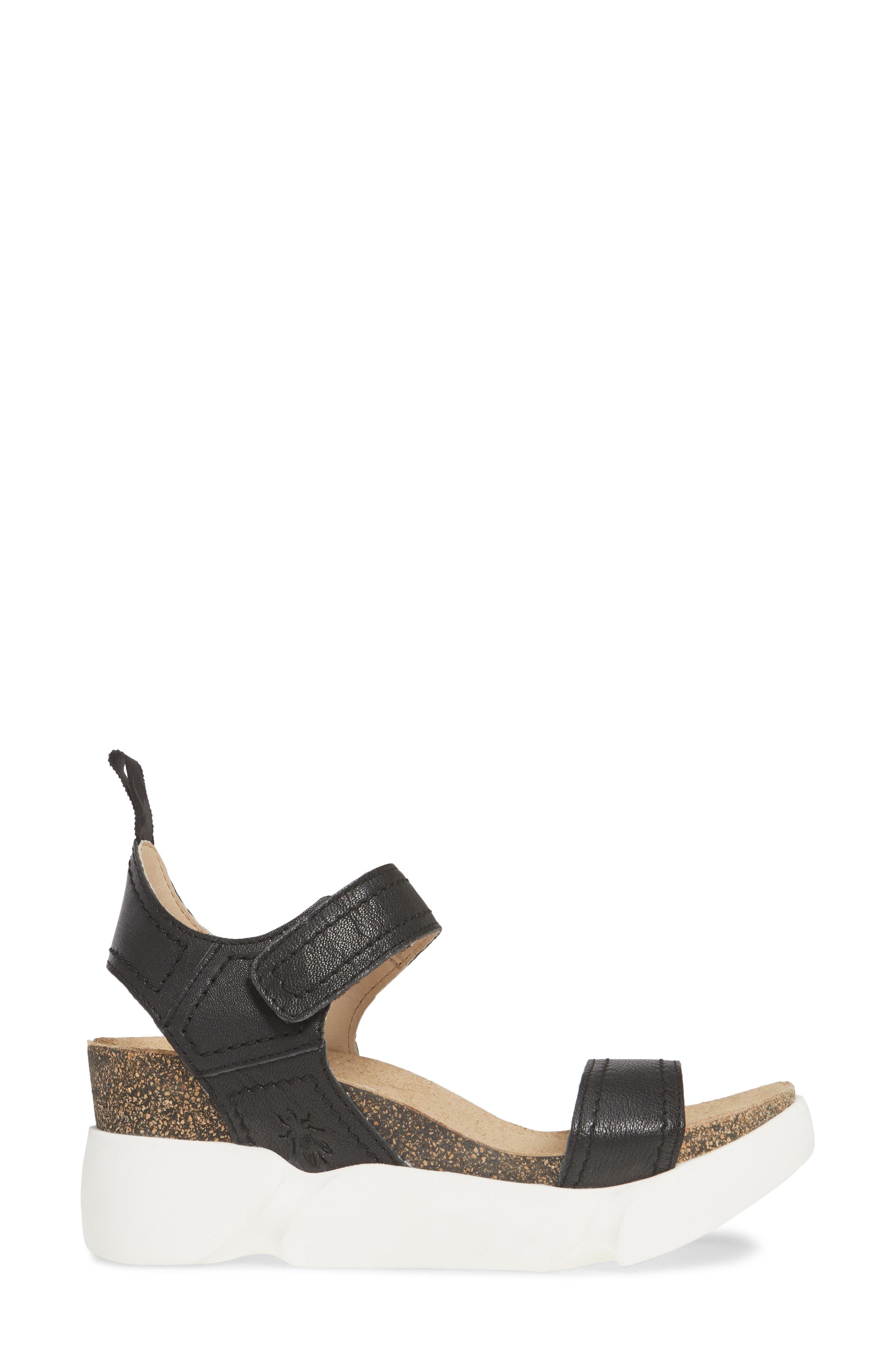 Fly London Sena Platform Sandal, Alternate, color, 