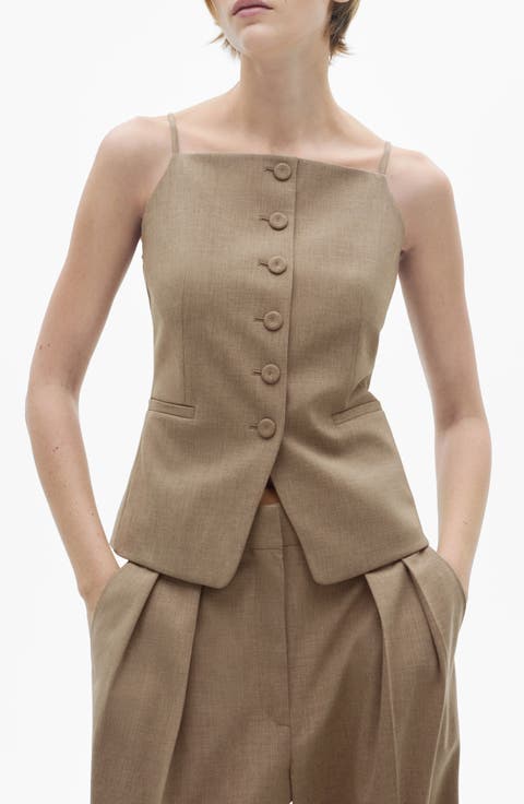 Front Button Vest