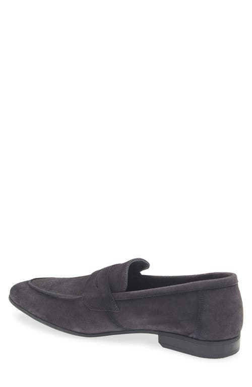 Nordstrom Knox Flexible Penny Loafer In Black