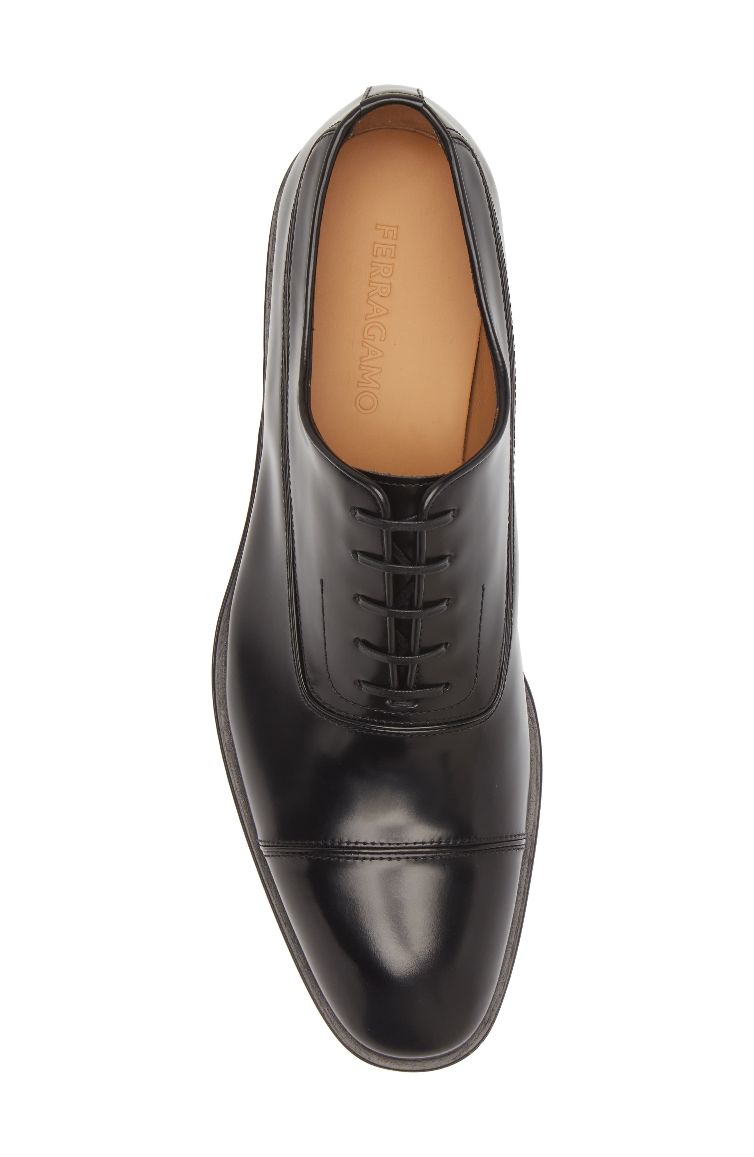 FERRAGAMO Fermin Cap Toe Oxford, Alternate, color, 