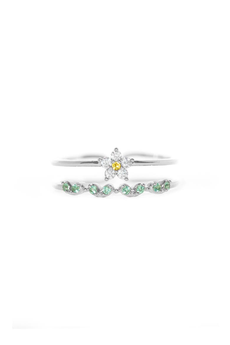 Fresh Picked Adjustable Ring, Main, color, SILVER