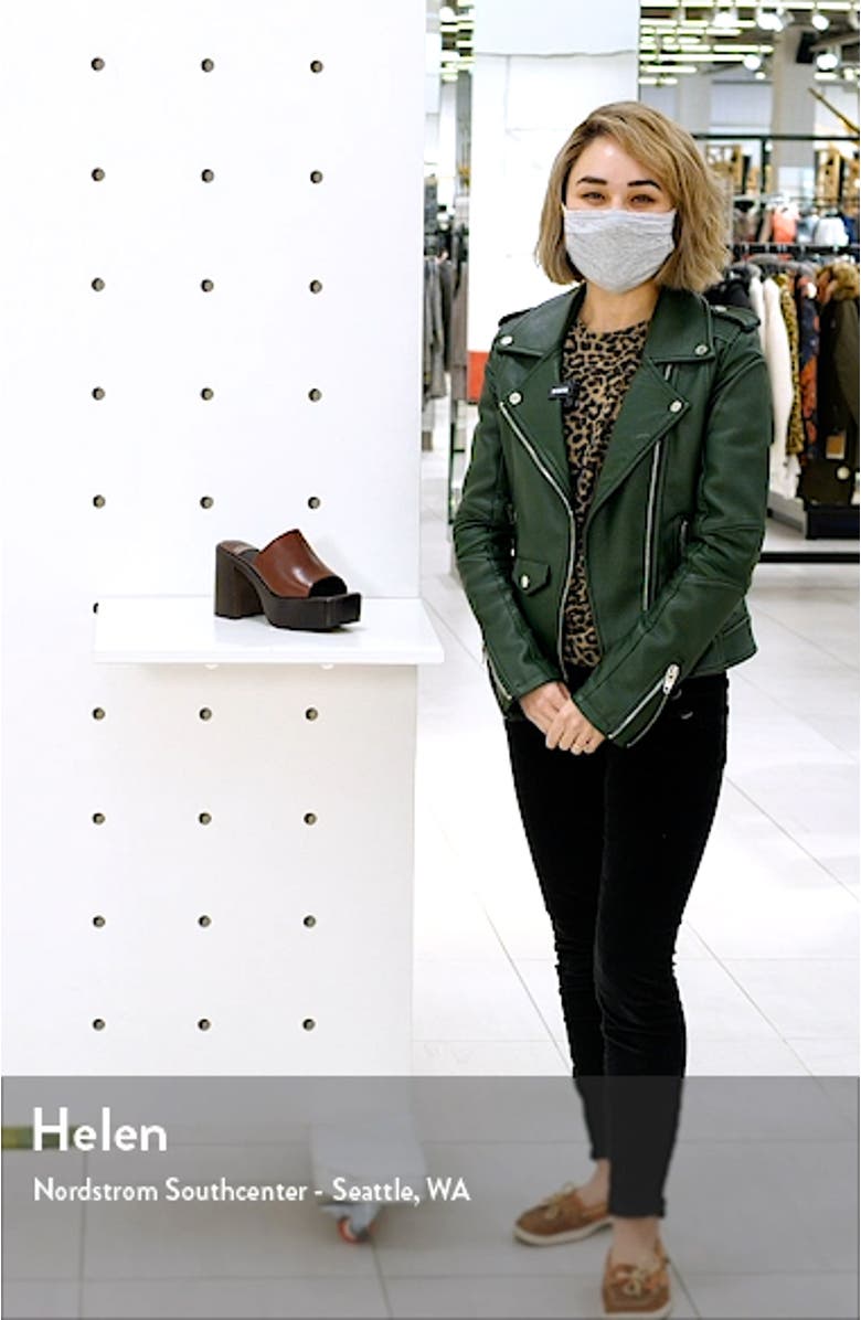 Concert Platform Slide Sandal, sales video thumbnail