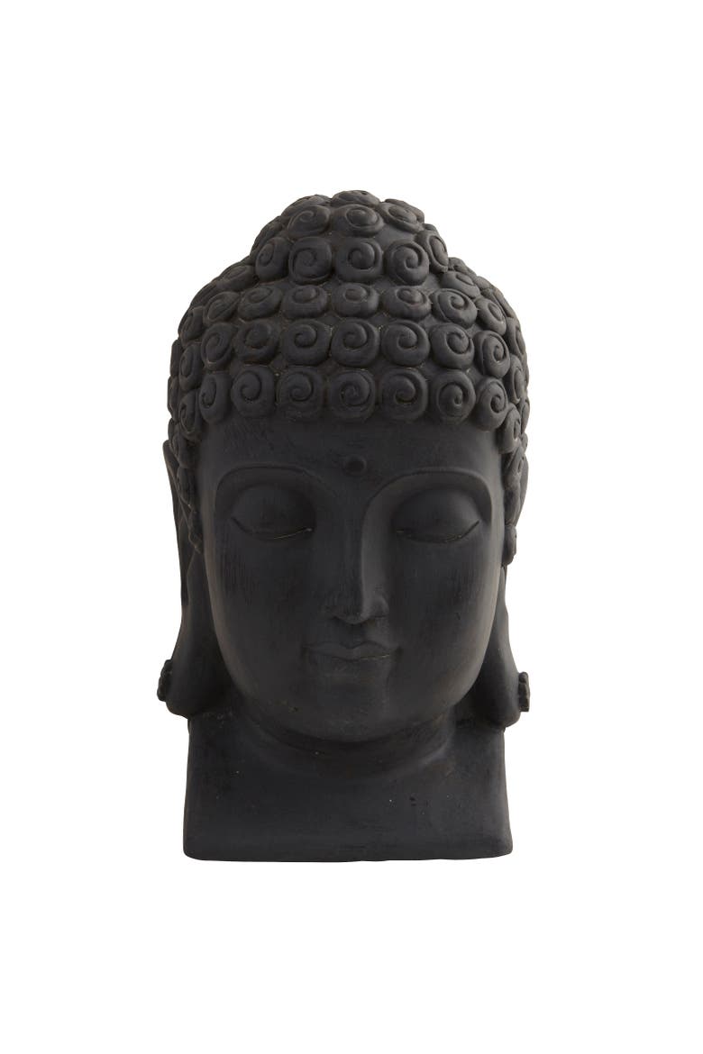 Buddha Head, Main, color, Black