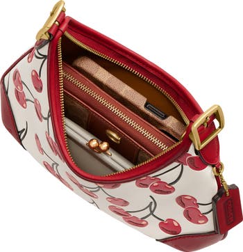 COACH Hamptons Hobo Bag With Cherry Print | Nordstrom