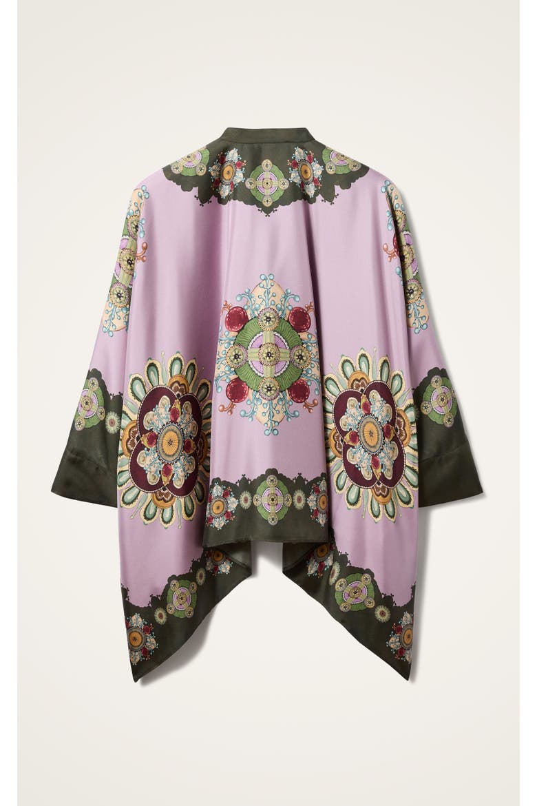 Foulard Shirt Placée, Alternate, color, Nucleus Placée Dusty Pink