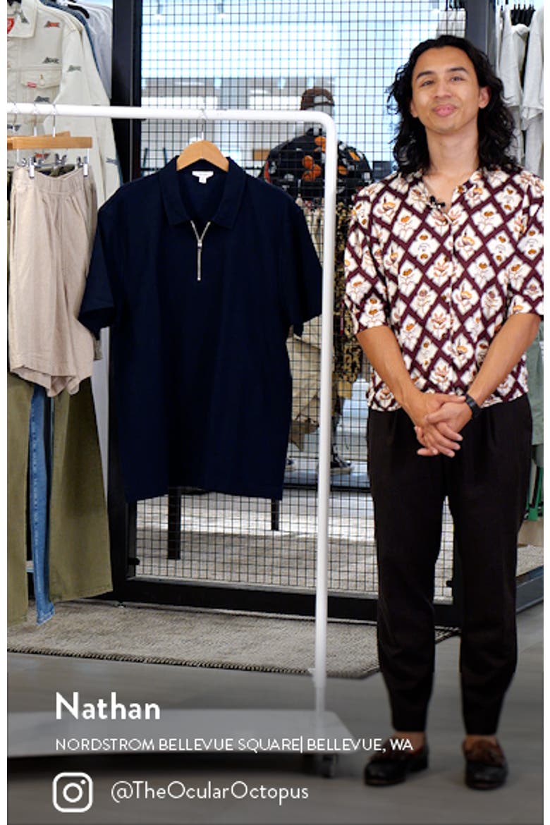 Cayman Half Zip Polo video