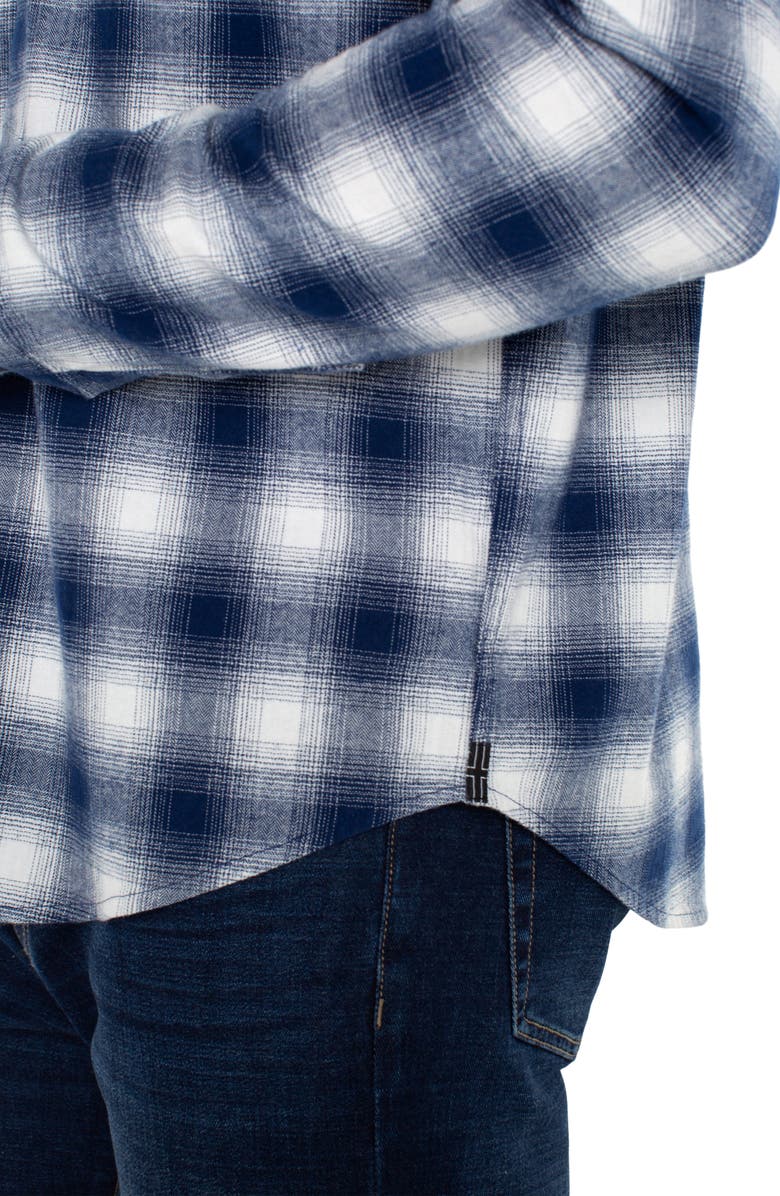 Liverpool Plaid Button-Up Shirt, Alternate, color, 