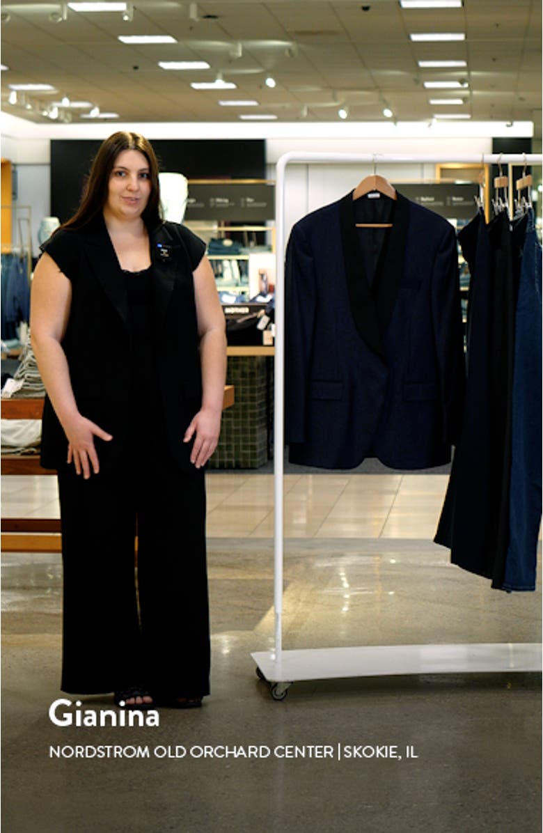 Tailored Wool Blend Dinner Jacket, sales video thumbnail