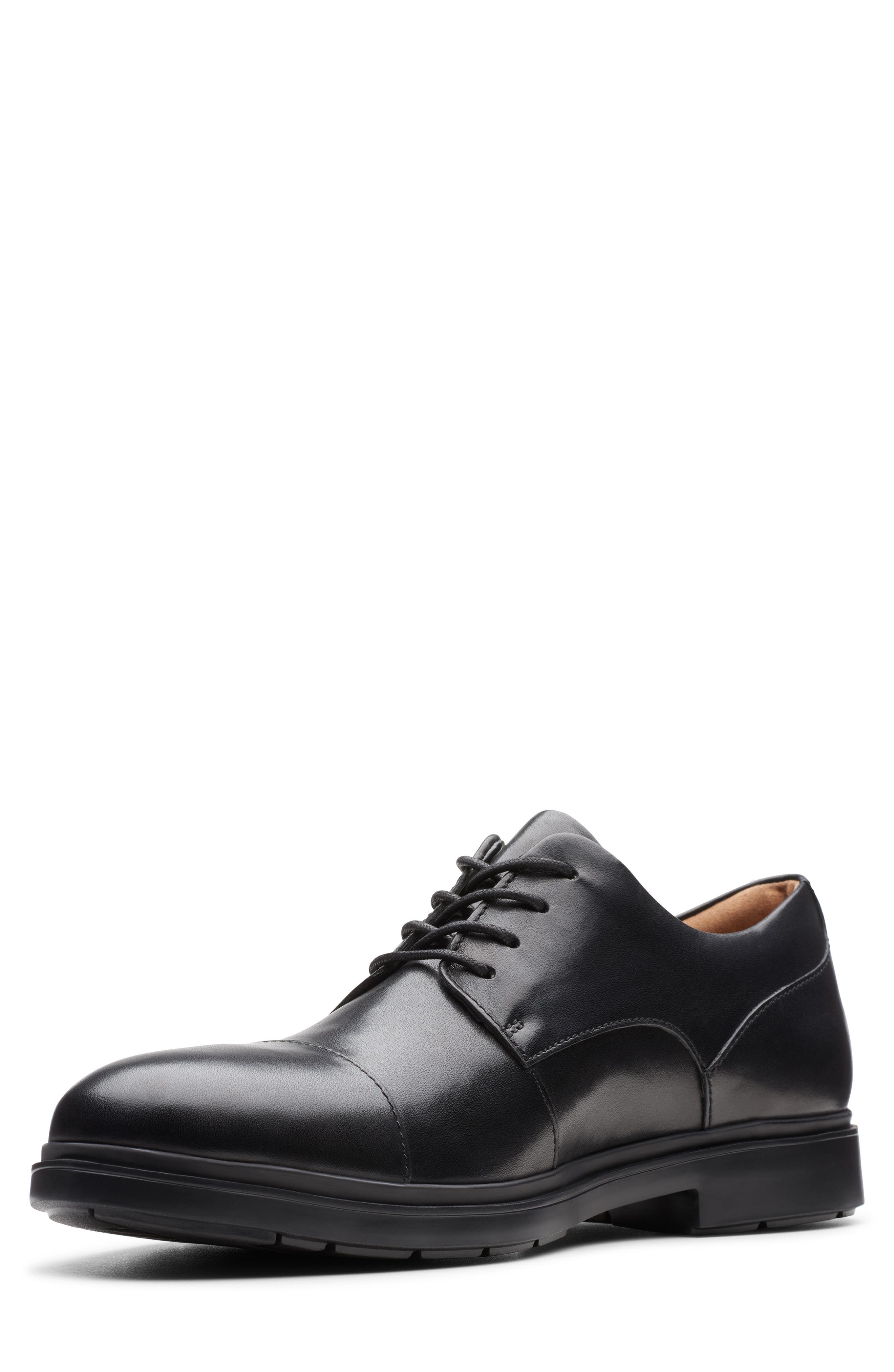 Clarks<sup>®</sup> Un.Tailor Cap Toe Derby, Alternate, color, 