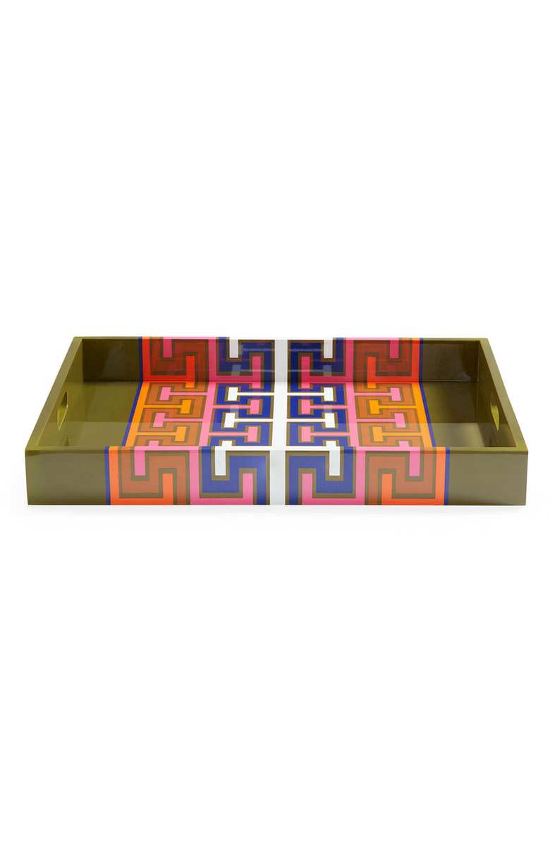 Jonathan Adler Madrid Lacquer Tray, Main, color, 