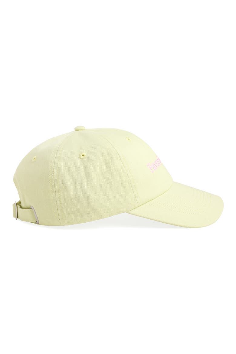 Classic Logo Cotton Twill Baseball Cap, Alternate, color, GREEN TEA