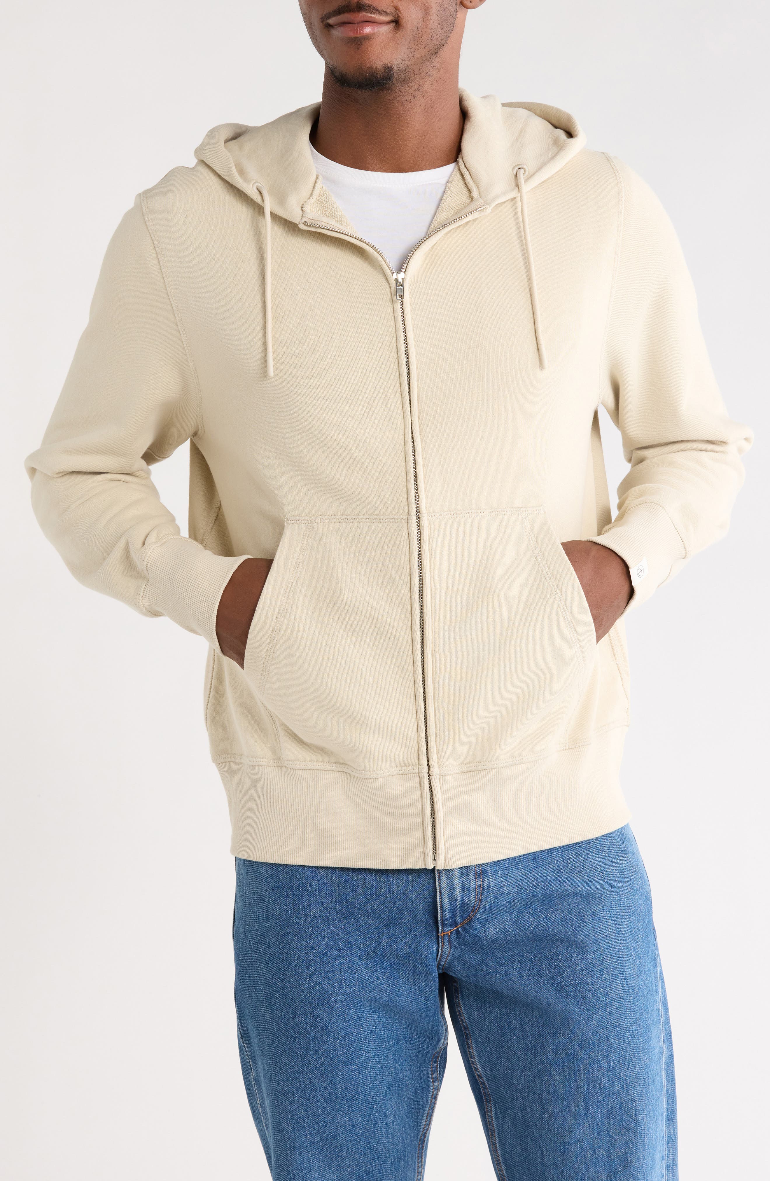 Massey Cotton Terry Full Zip Hoodie