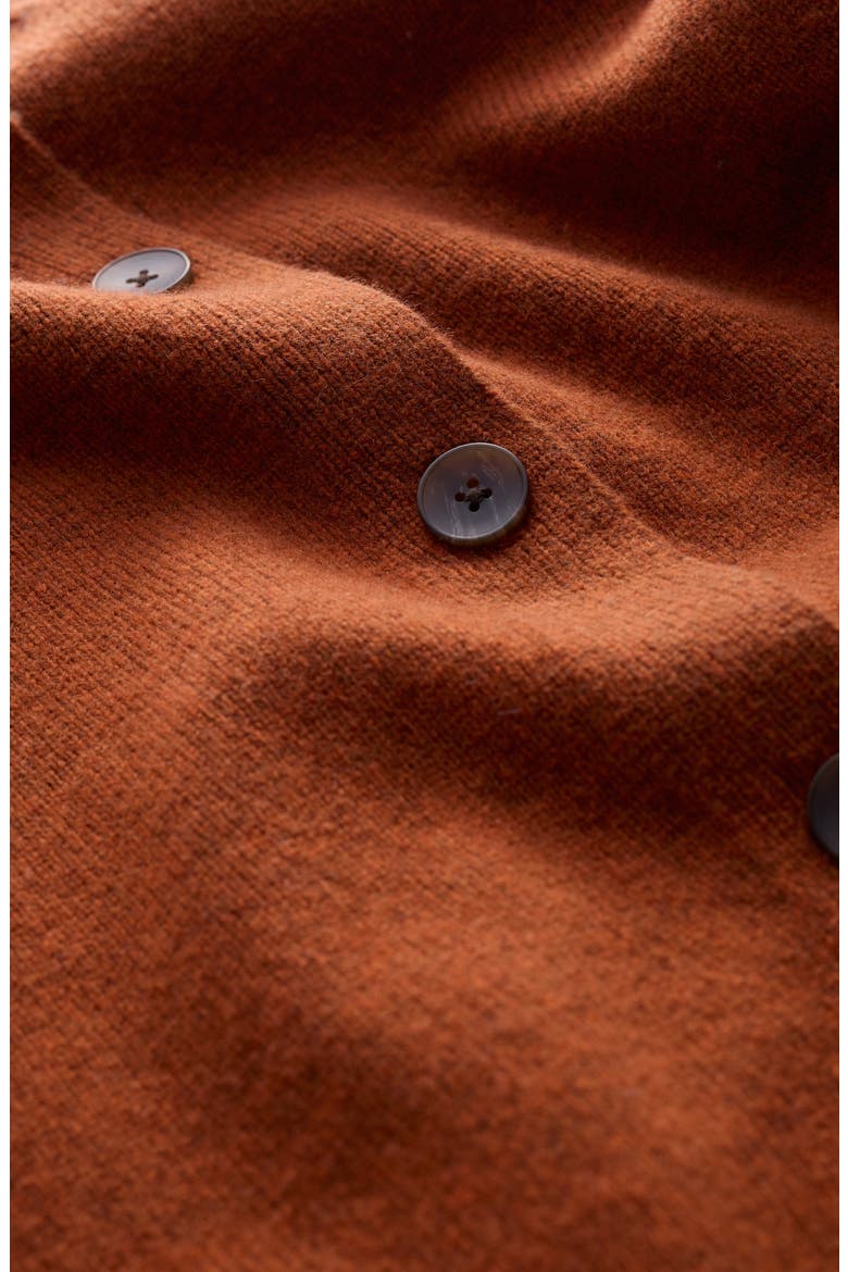 Tern Tide Merino Wool Blend Cardigan, Alternate, color, KNIT MELANGE RUSTED