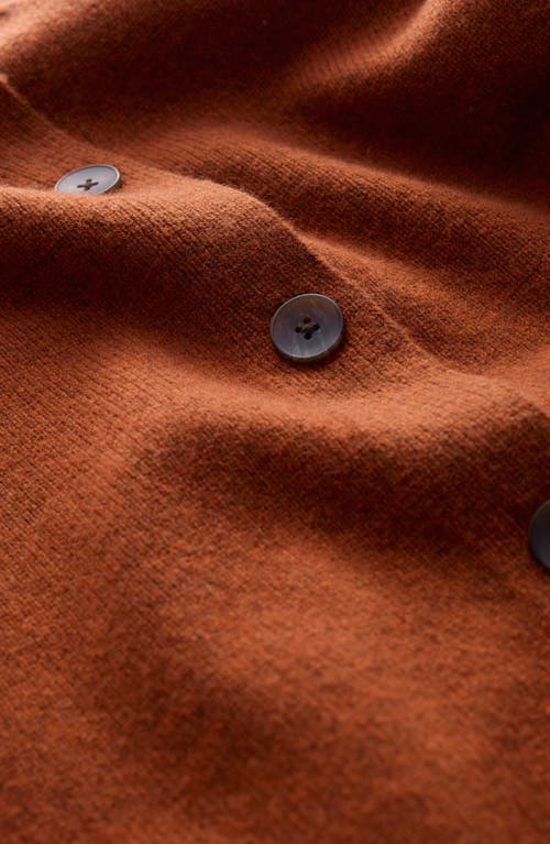 Seasalt Cornwall Tern Tide Merino Wool Blend Cardigan In Orange