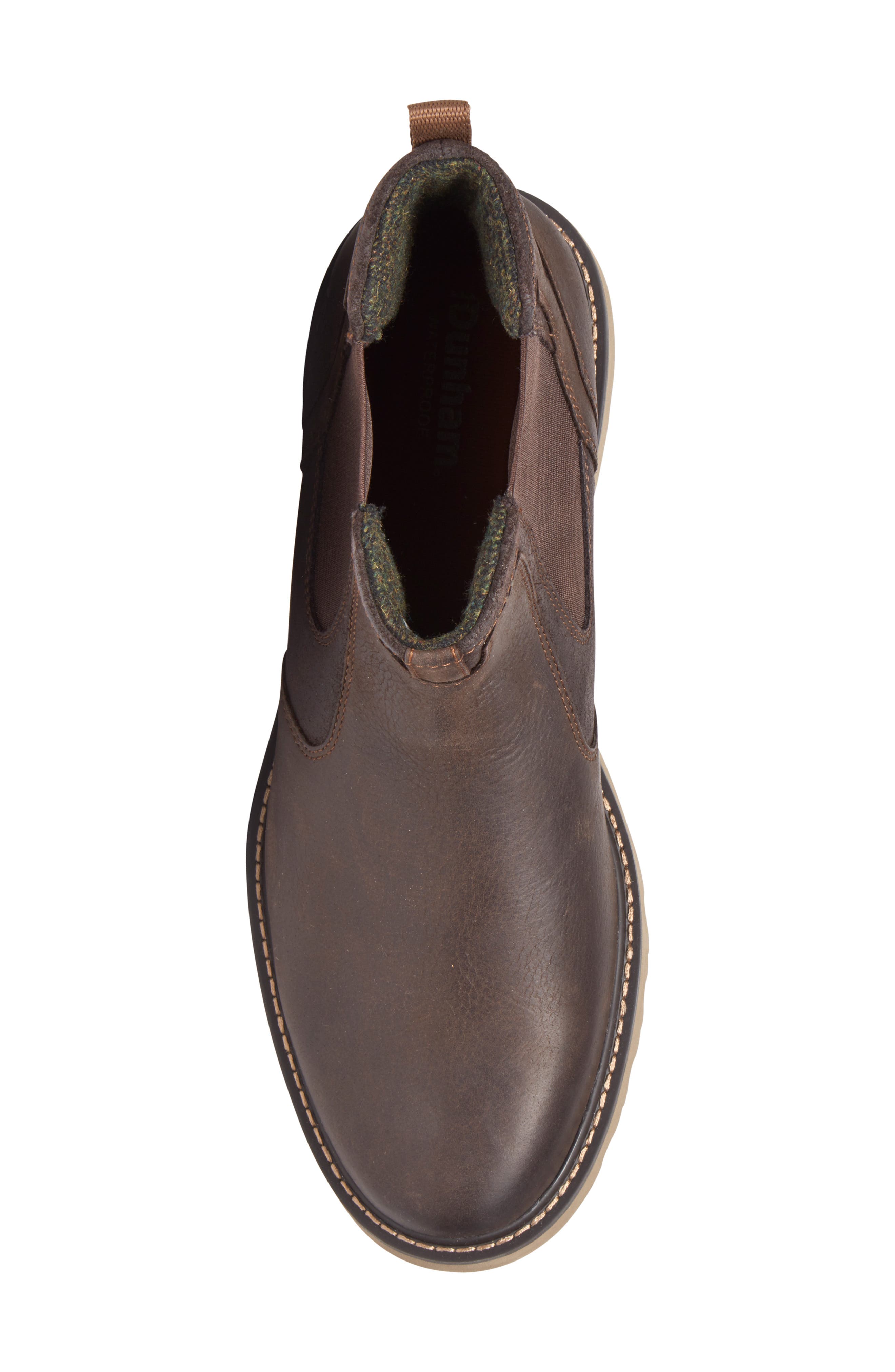 Dunham Jake Waterproof Chelsea Boot, Alternate, color, 