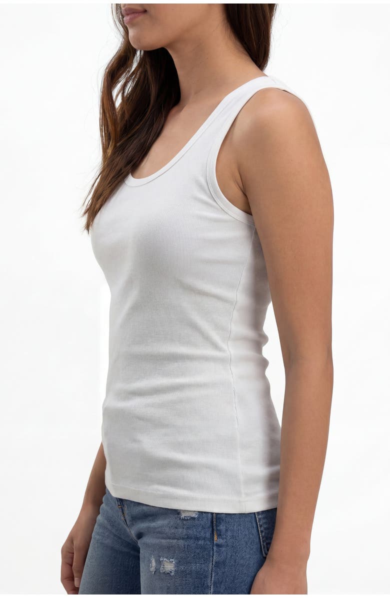 Solomon & Sage Women's S&G Classic Tank Top, Alternate, color, White