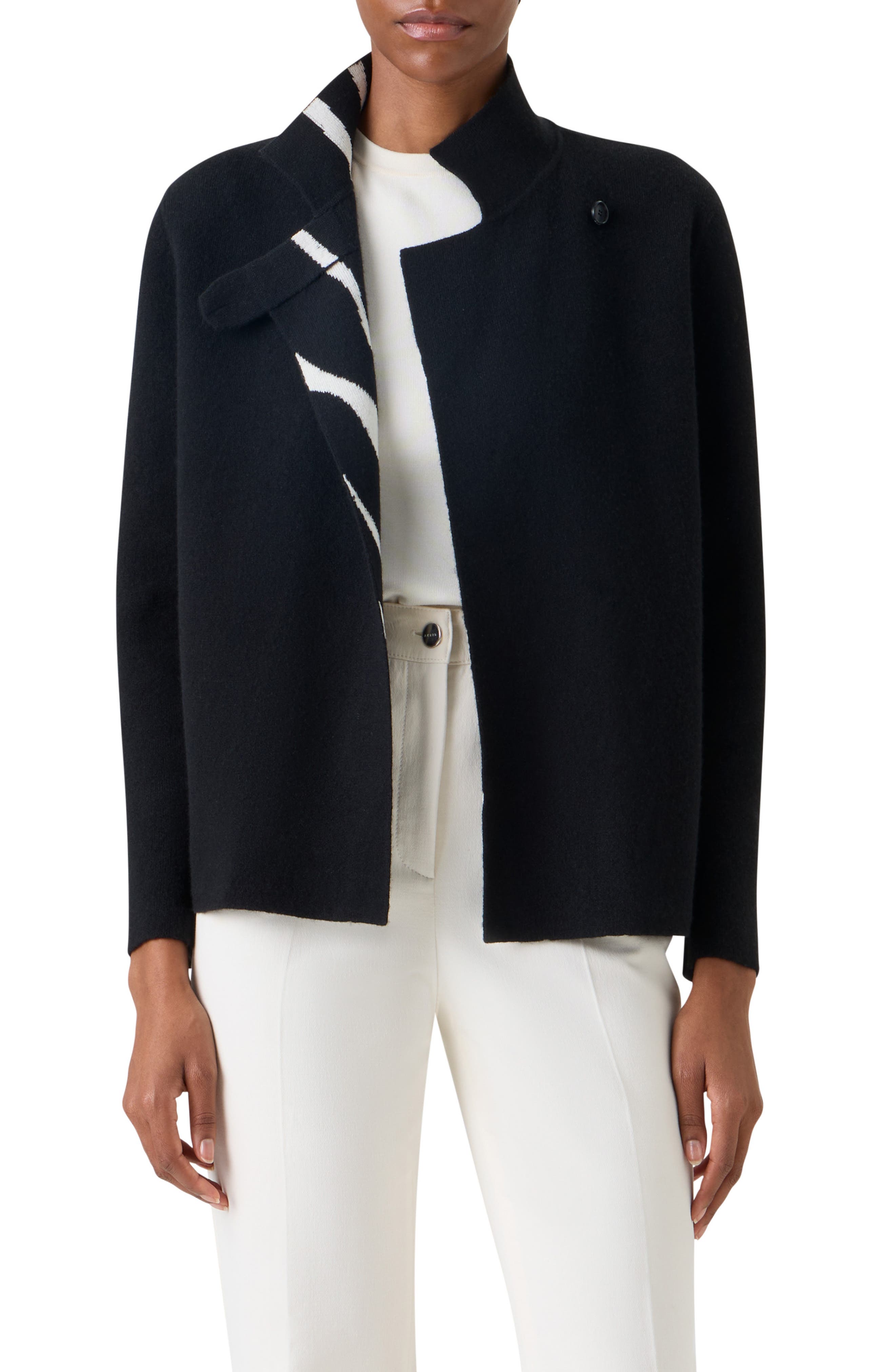 selected BLACK-ECRU