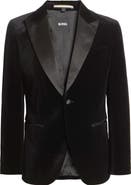 BOSS Hutson Cotton Velvet Dinner Jacket