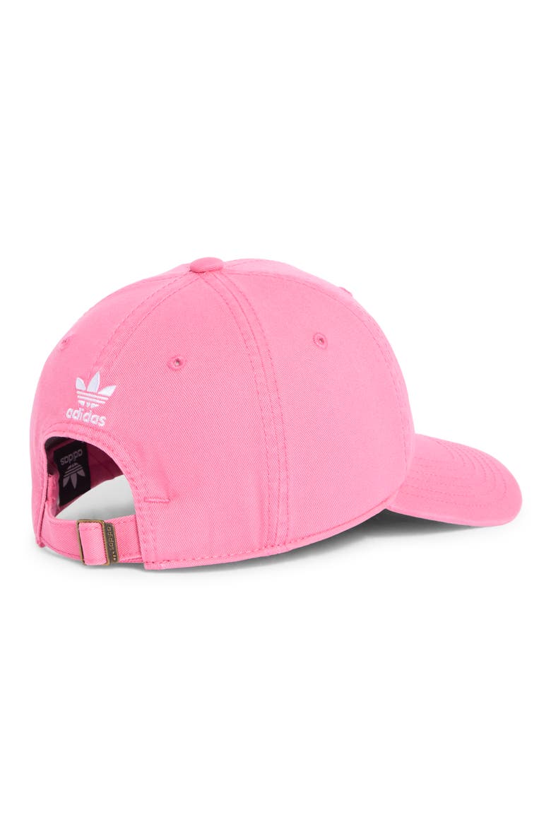 Kids' Originals Relaxed Cotton Baseball Cap, Alternate, color, PINK FUSION/ WHITE