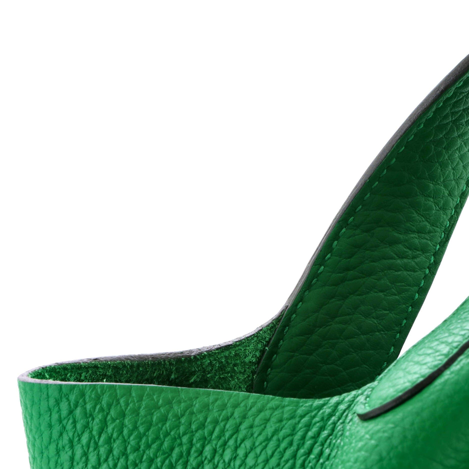 Monochrome Picotin Lock Bag Clemence PM, Alternate, color, Green