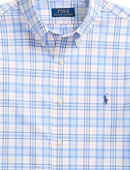 Polo Ralph Lauren Big & Tall Checked Stretch Poplin Sport Shirt