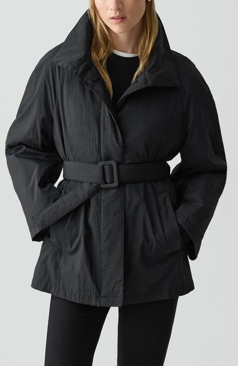 Belted Nylon Parka