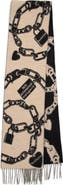 Acne Studios Vilma Chain Wool Blend Scarf