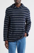 Faherty Whitewater Stripe Organic Cotton Blend Hoodie
