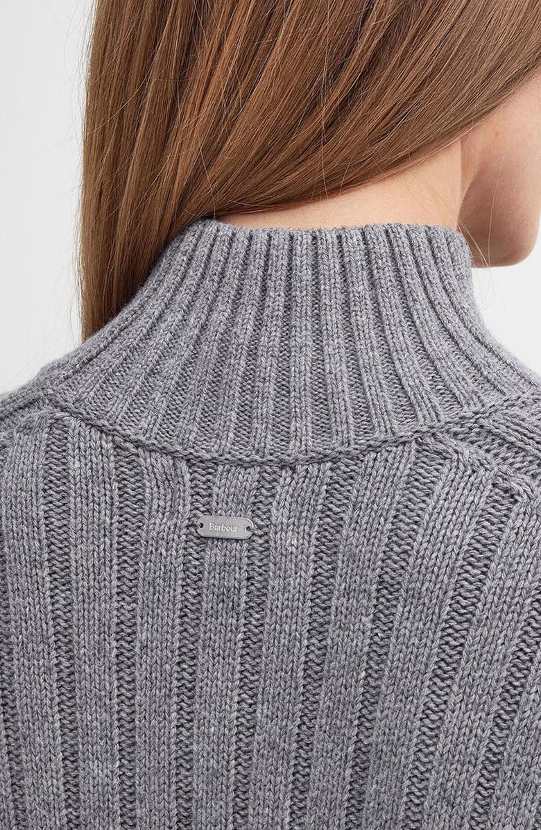 Barbour Winona Turtleneck Midi Sweater Dress, Alternate, color,