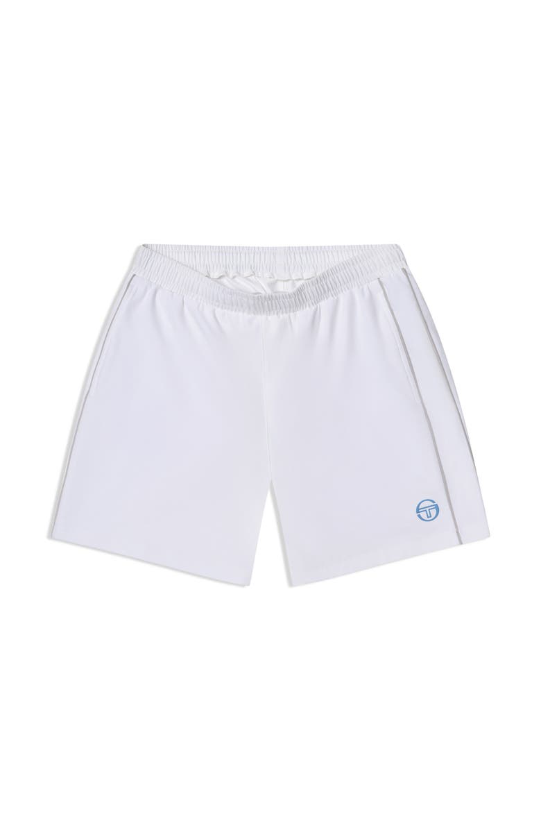 Sergio Tacchini Racchetto Short, Alternate, color, Brilliant White