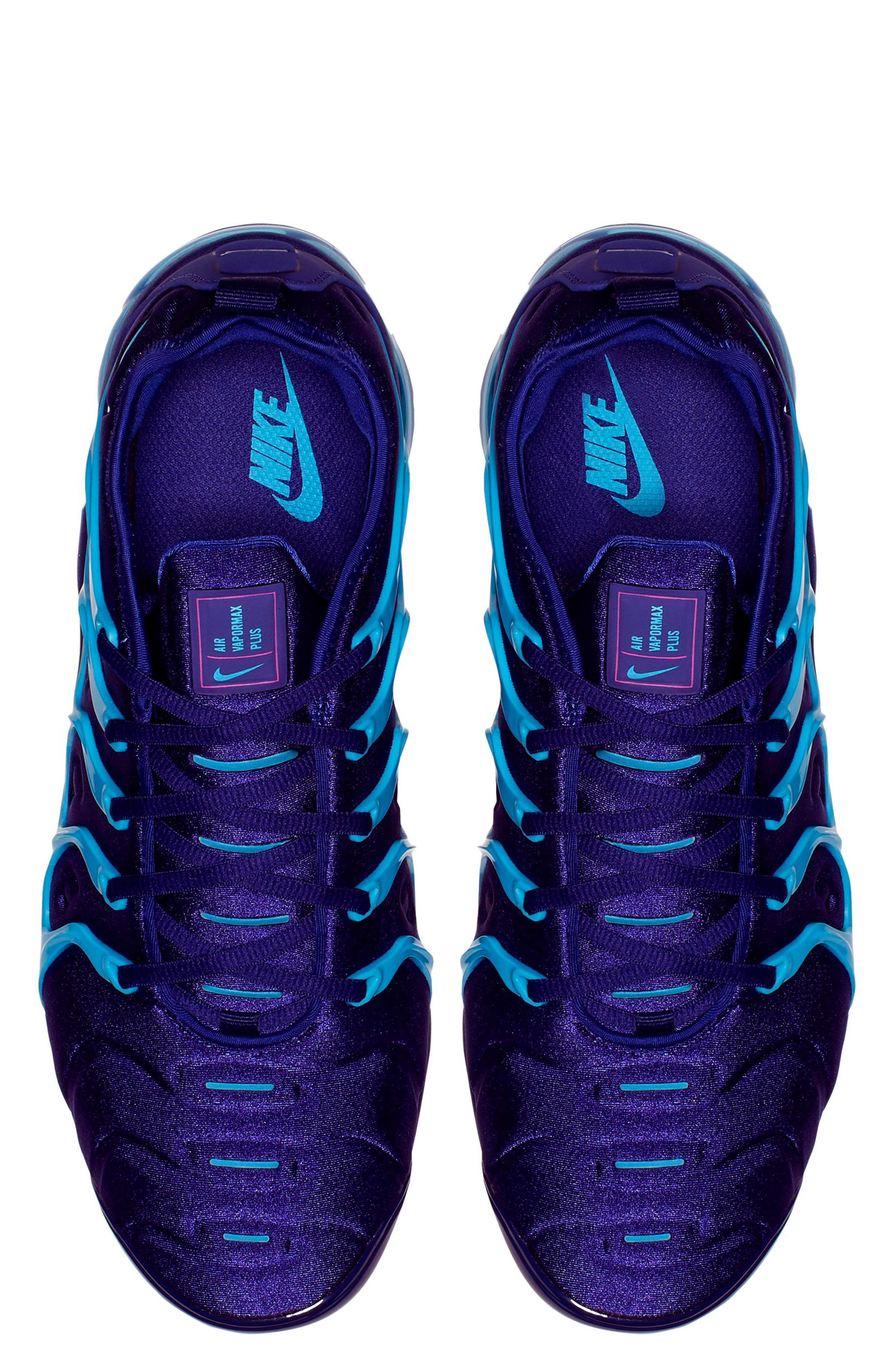 Air VaporMax Plus Sneaker, Alternate, color, REGENCY PURPLE/ LIGHT BLUE