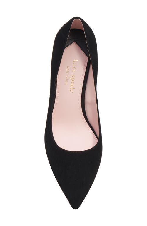 Kate Spade New York Charmer Pointed Toe Pump In Black