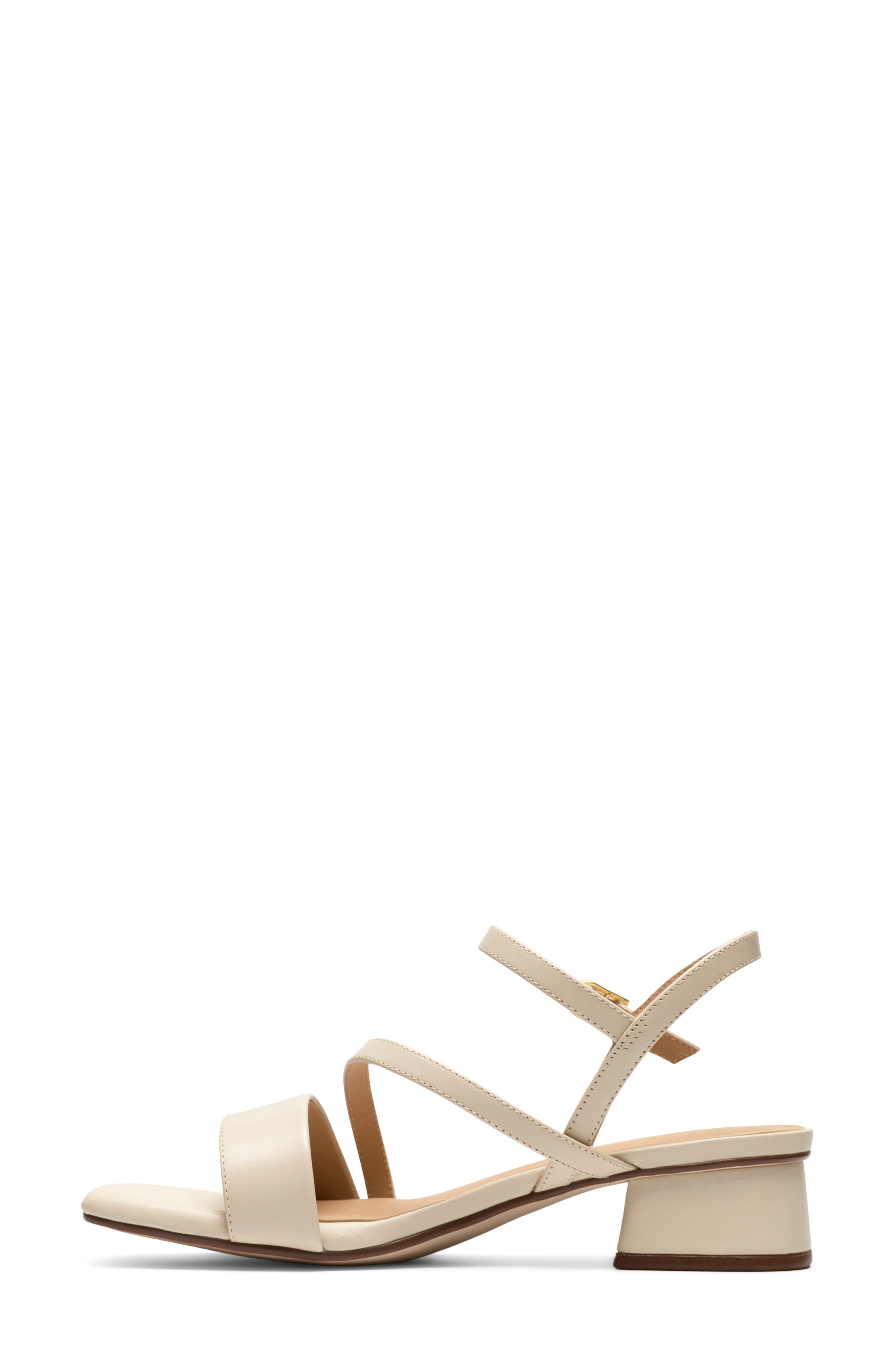 Serina 35 Strappy Sandal, Alternate, color, CREAM LEATHER